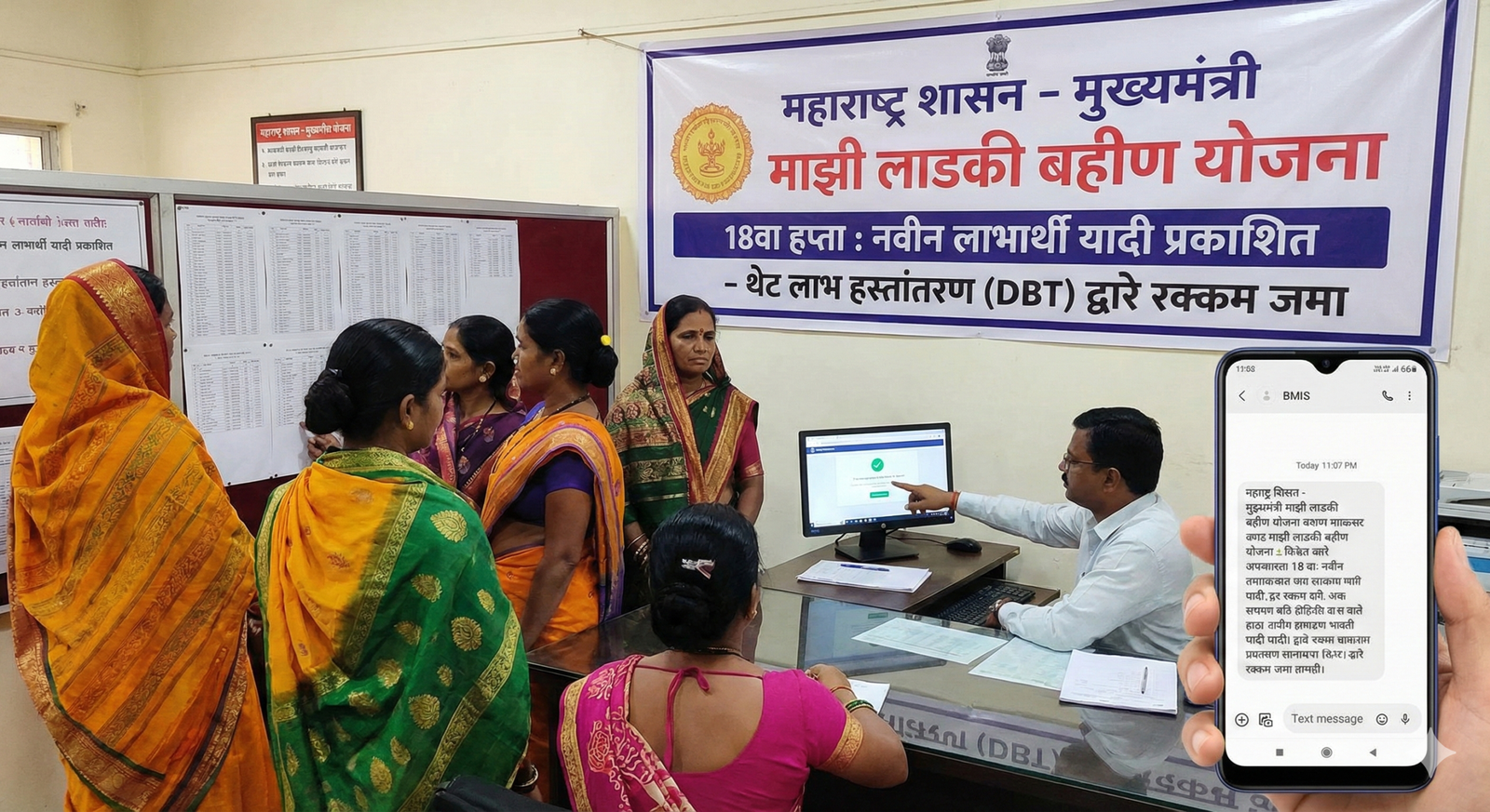 Ladki Bahin Yojana 18th installment