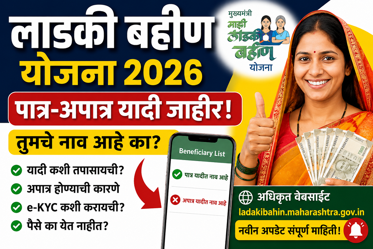 Ladki Bahin Yojana Eligible Ineligible List 2026